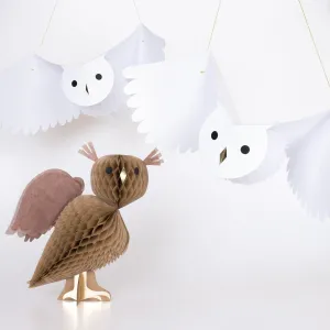 Decorations - Honeycomb Owls