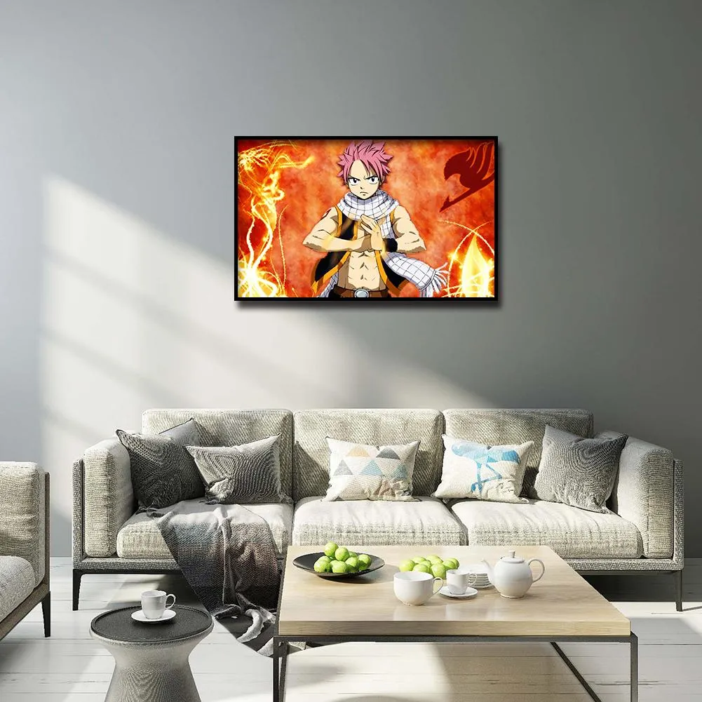 Fairy Tail Character Full Drill 5D DIY Diamond Painting - 40x30CM