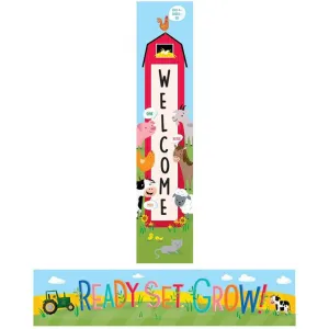 Farm Friends Welcome Banner