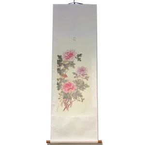 Scroll "Peonies" - Replica