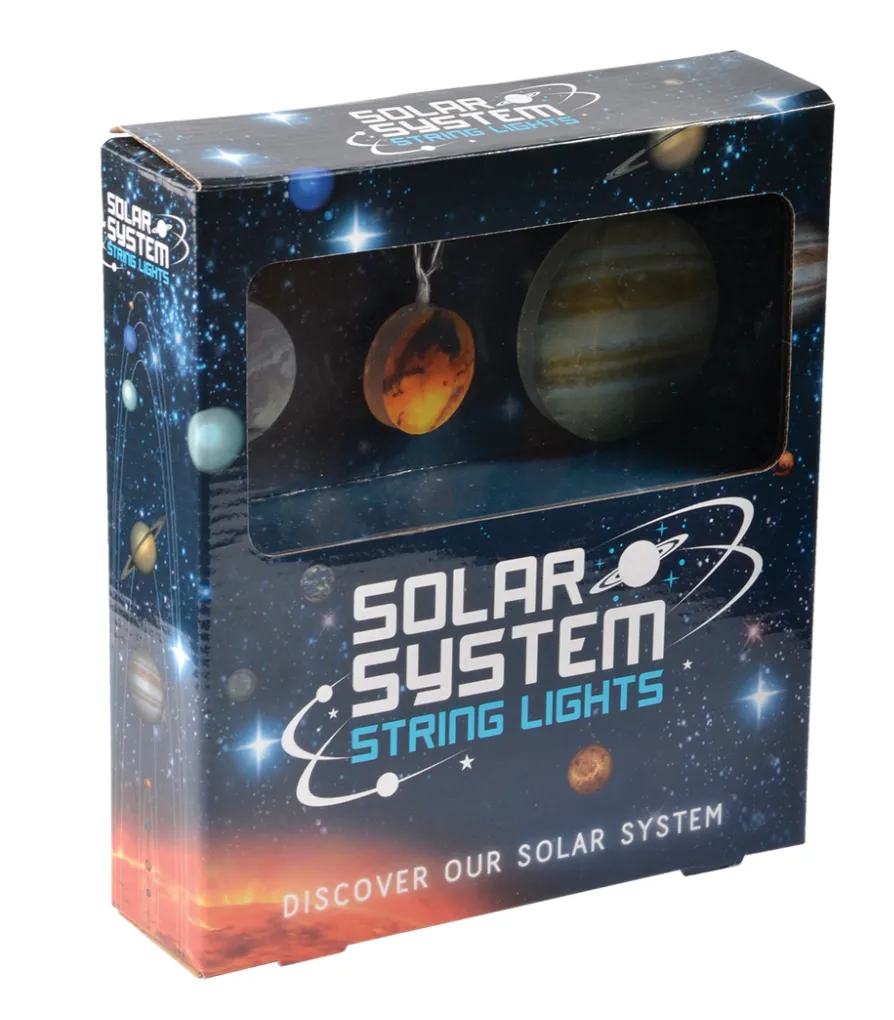 Solar System Planet String Lights