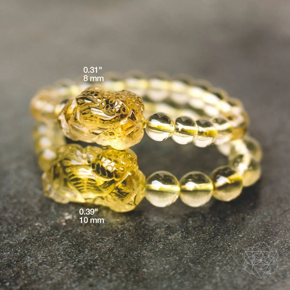 The Pi Yao Citrine Bracelet of Wealth