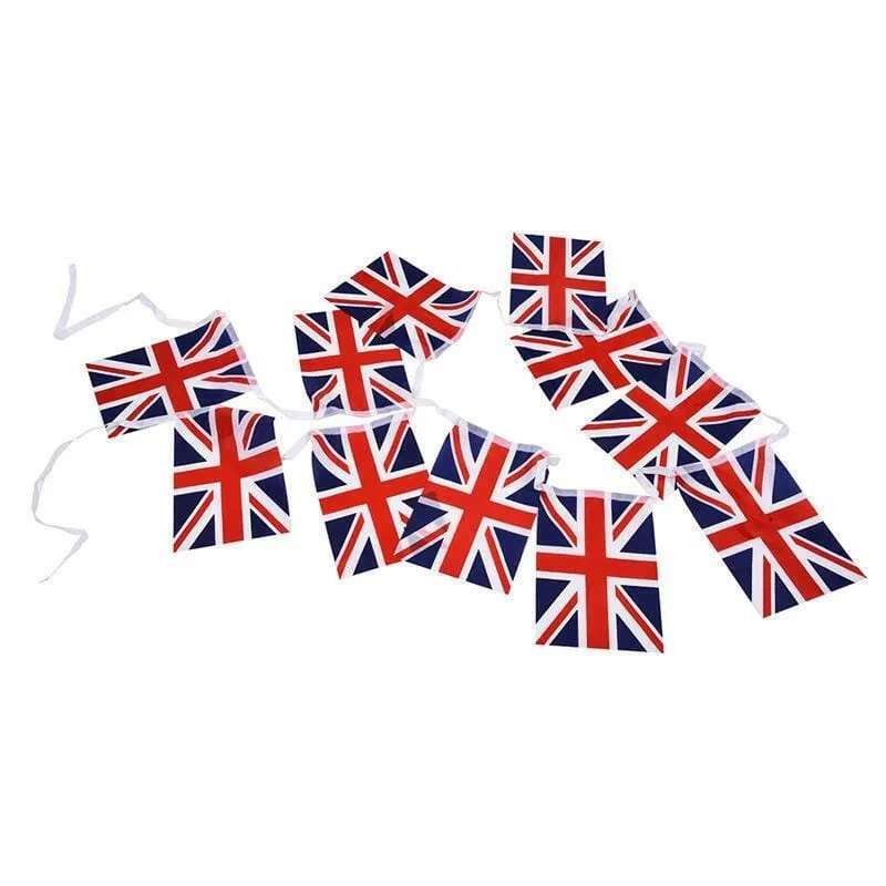 Union Jack Flag Bunting - 10m long