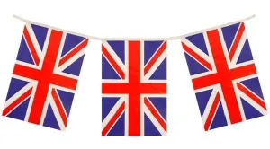 Union Jack Flag Bunting - 10m long